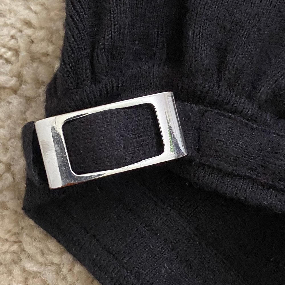 Express Design Studio Mock Neck Ribbed Sweater - Picture 3 of 3